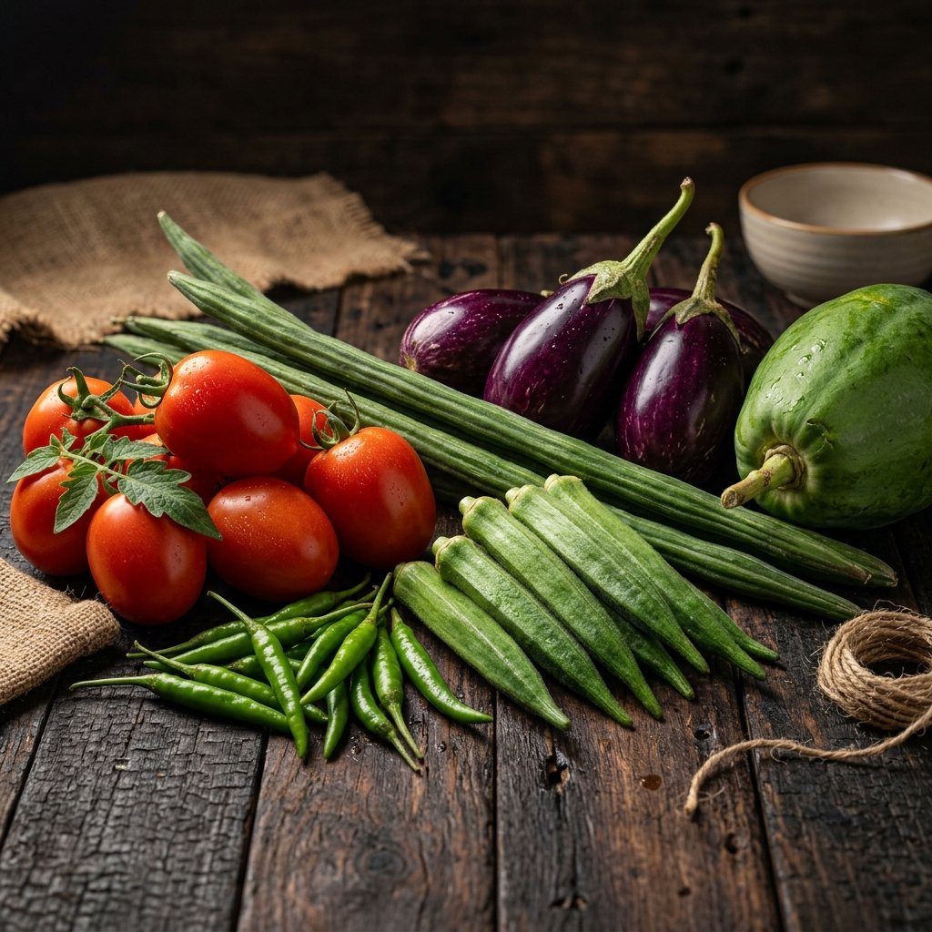 Fresh vegetables